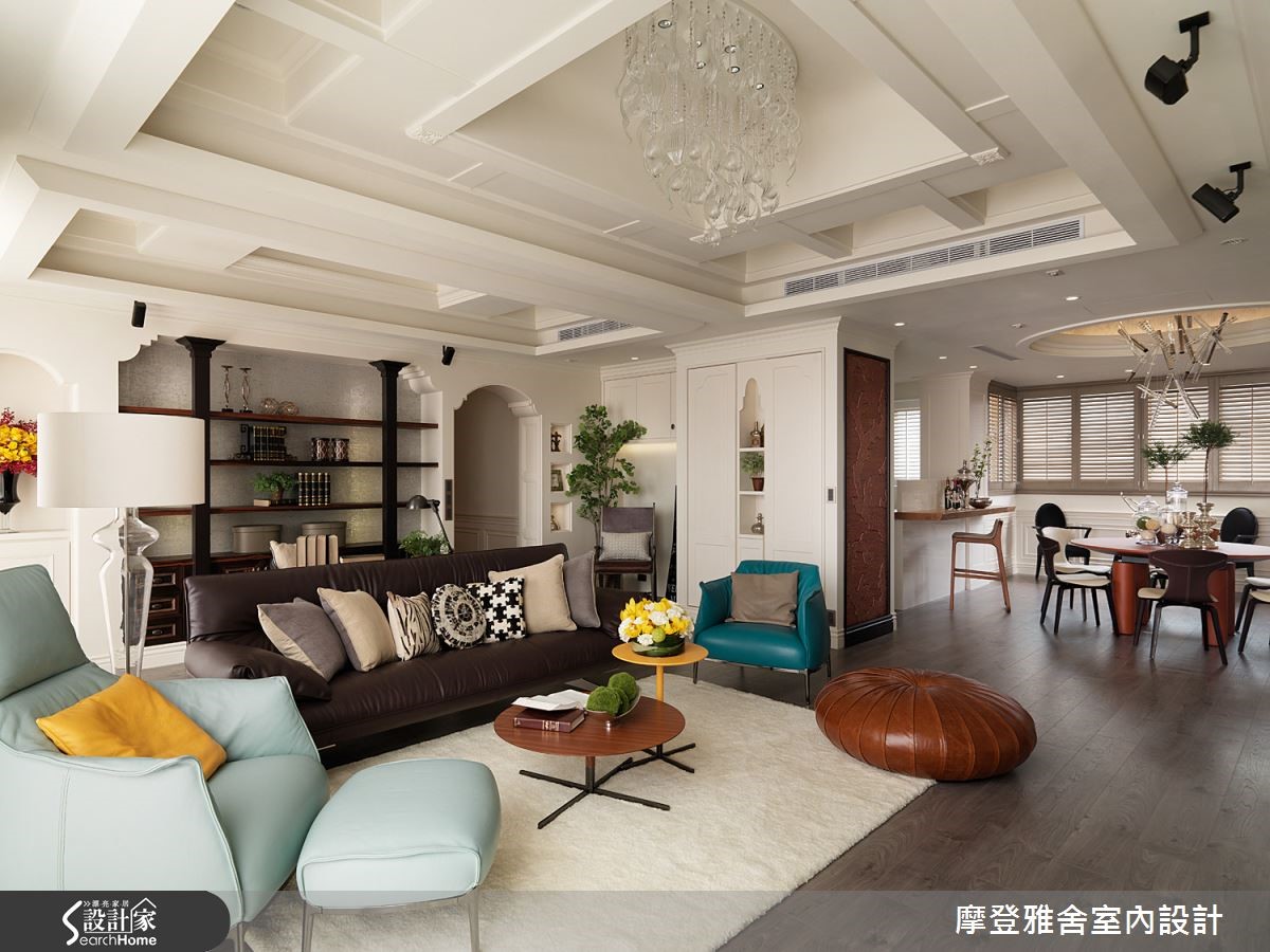 貴族，是一種生活態度。在台北南港的 60 坪中古屋裡，